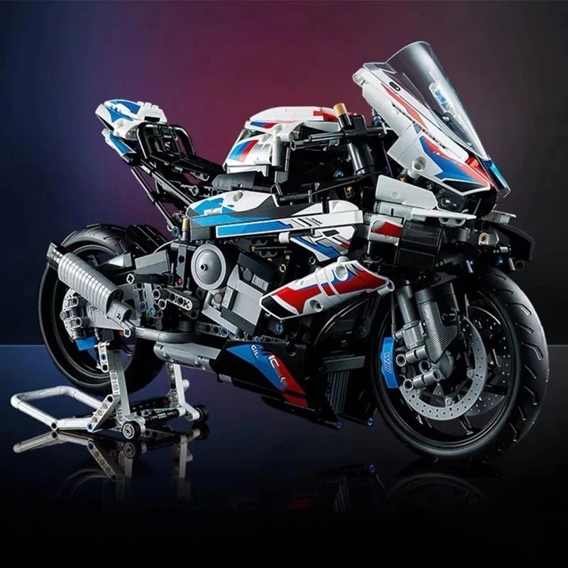 Racing Motorcycle Set – 1920 PCS Micro Blocks for Kids 6+ - STEM Building Toy by LULEGO