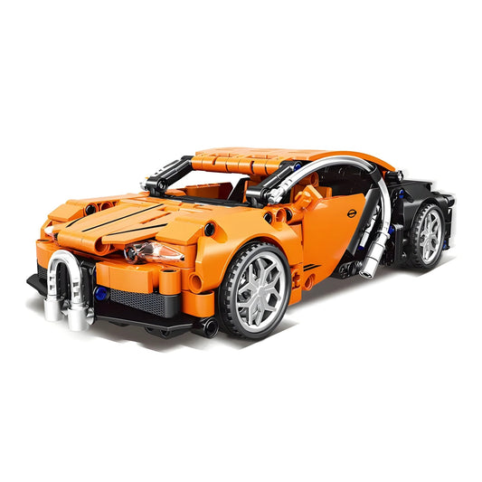 Pull - Back Racing Car – 388 PCS STEM Vehicle Toy for Kids 6+ - STEM Building Toy by LULEGO