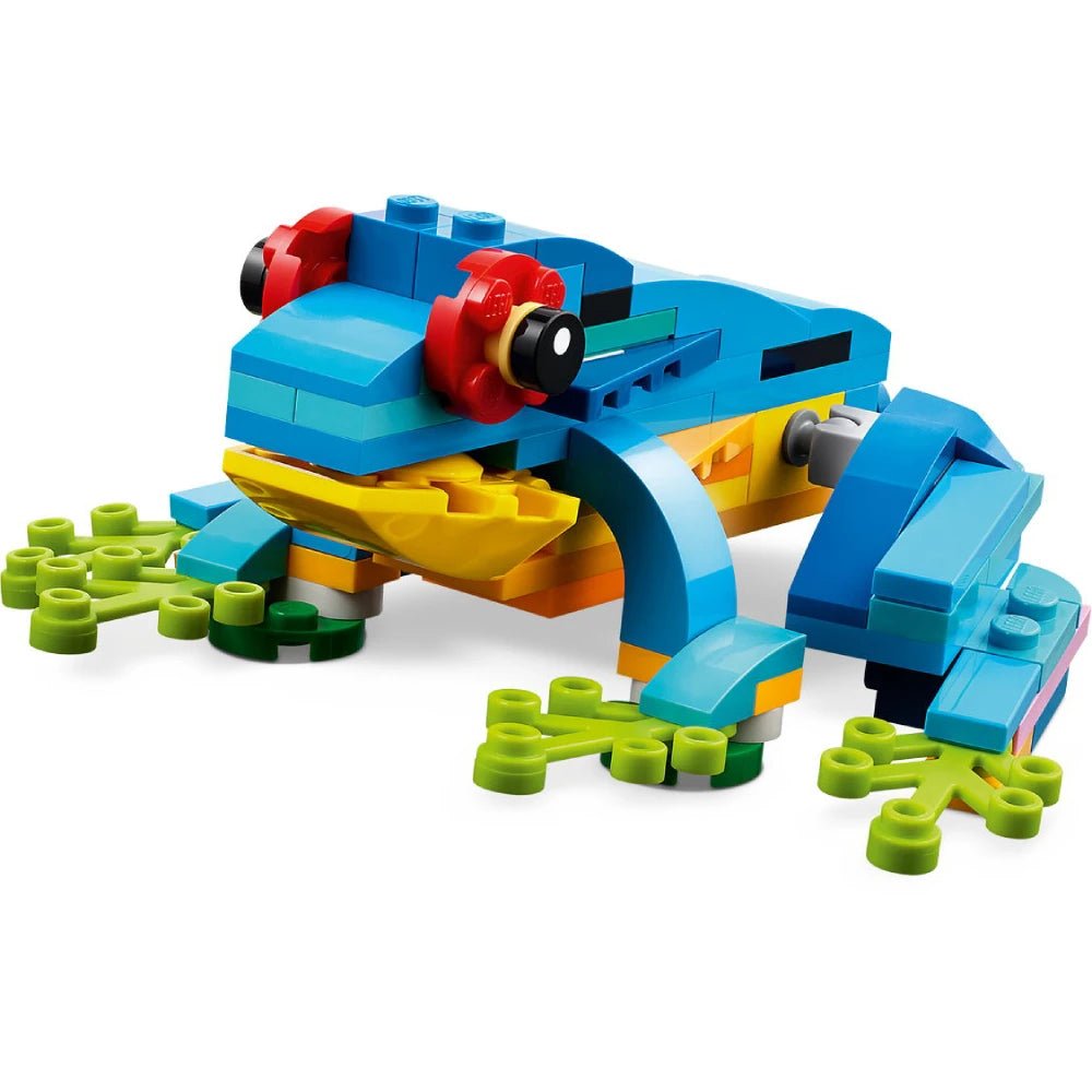 3 - in - 1 Exotic Parrot Toy – 253 PCS Transformable Brick Model - STEM Building Toy by LULEGO