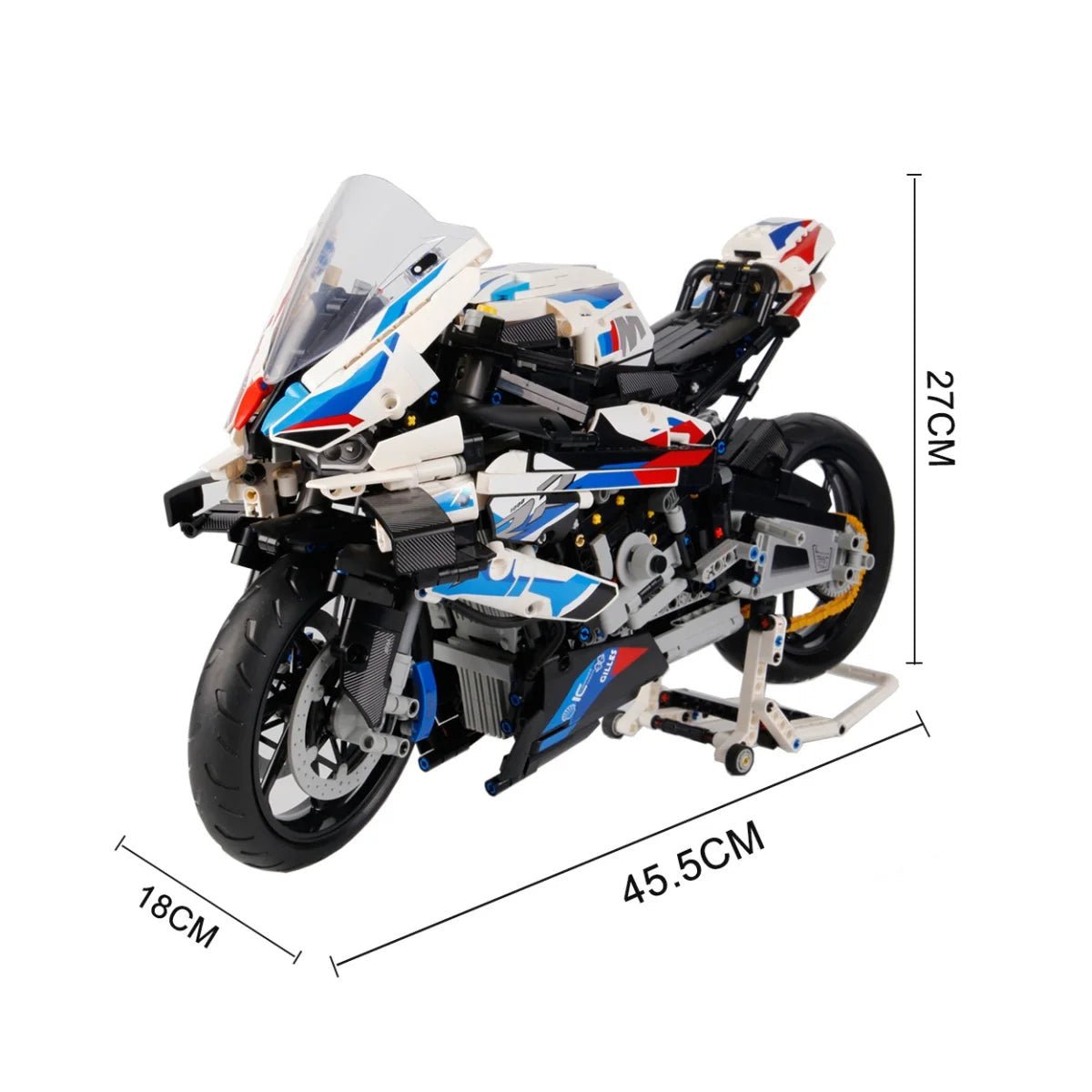 Racing Motorcycle Set – 1920 PCS Micro Blocks for Kids 6+ - STEM Building Toy by LULEGO
