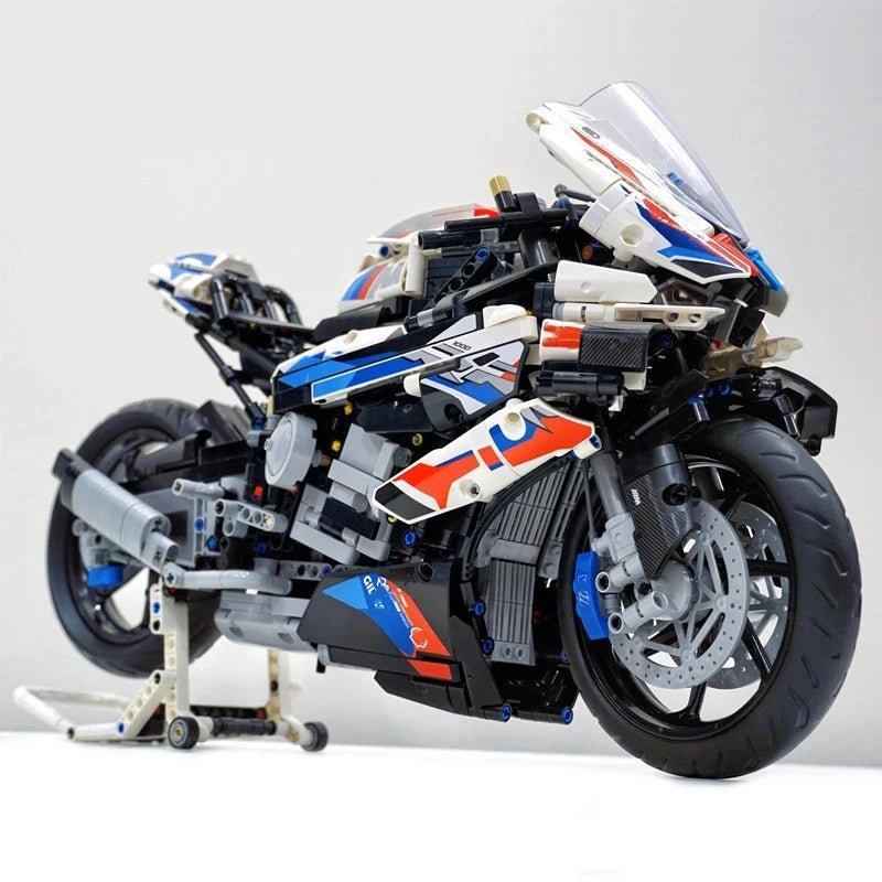Racing Motorcycle Set – 1920 PCS Micro Blocks for Kids 6+ - STEM Building Toy by LULEGO